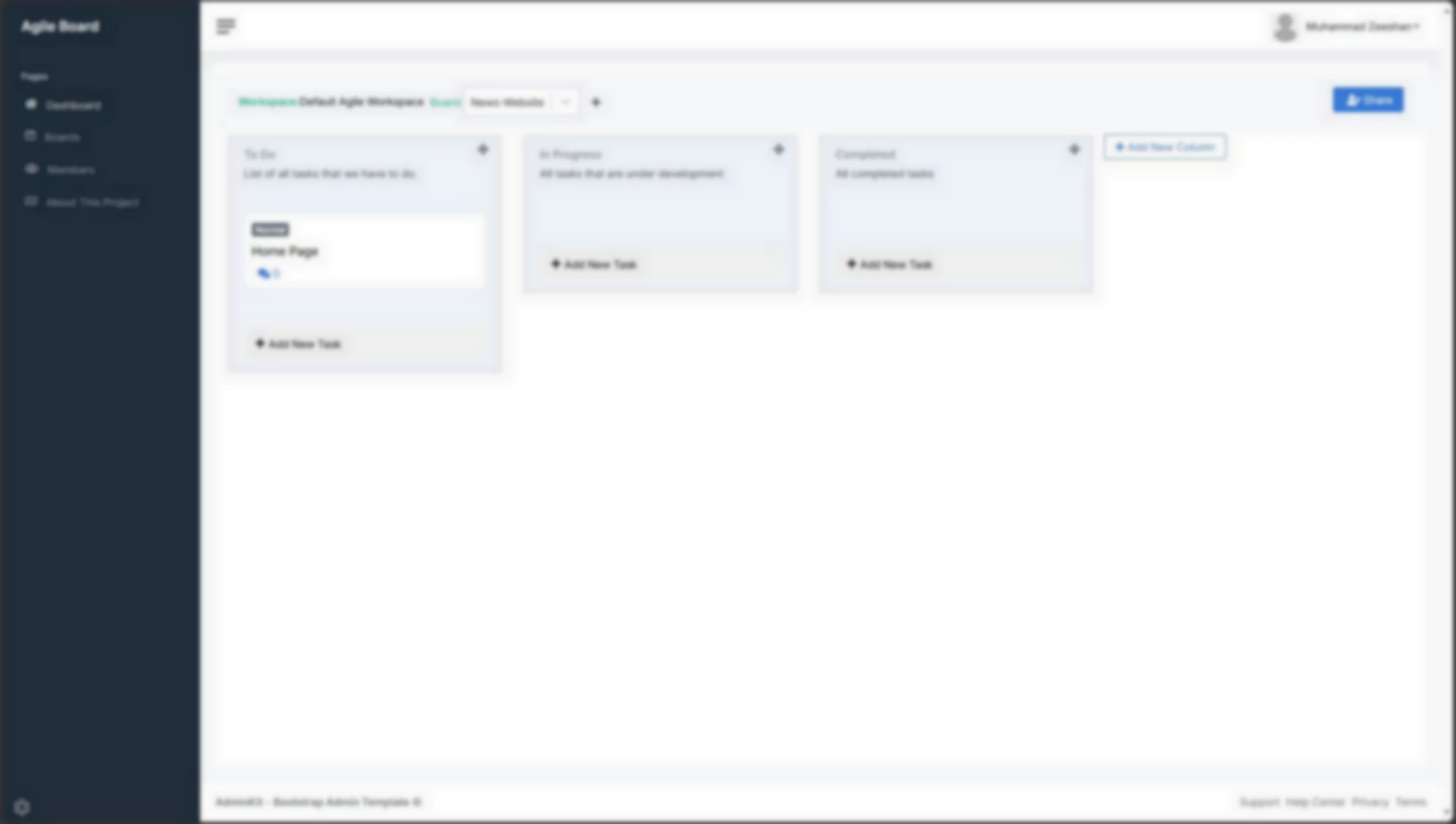 mern-stack-agile-board-application-with-mysql-database