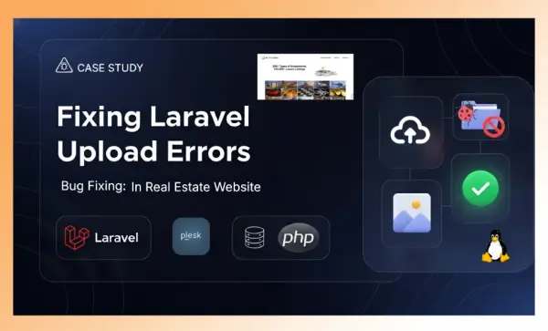 Fixing PHP Upload Error on Legacy Real Estate Website